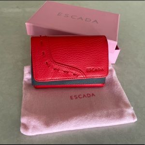 Escada Leather Wallet - AUTHENTIC, NWT